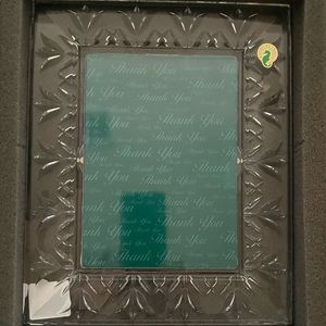Waterford Crystal 5x7 picture frame
